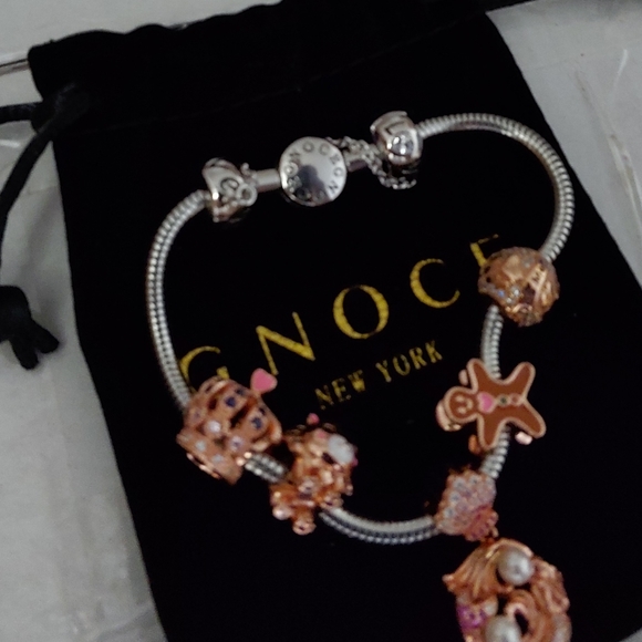NWT GNOCE bracelet and 5 charms - Picture 10 of 15